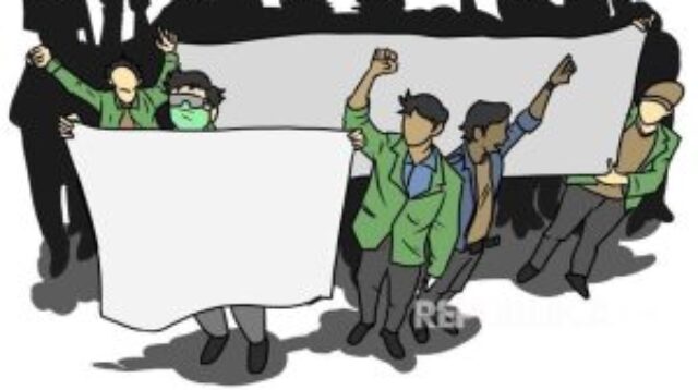 Ilustrasi Demonstrasi