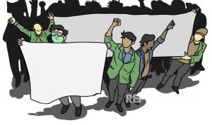 Ilustrasi Demonstrasi