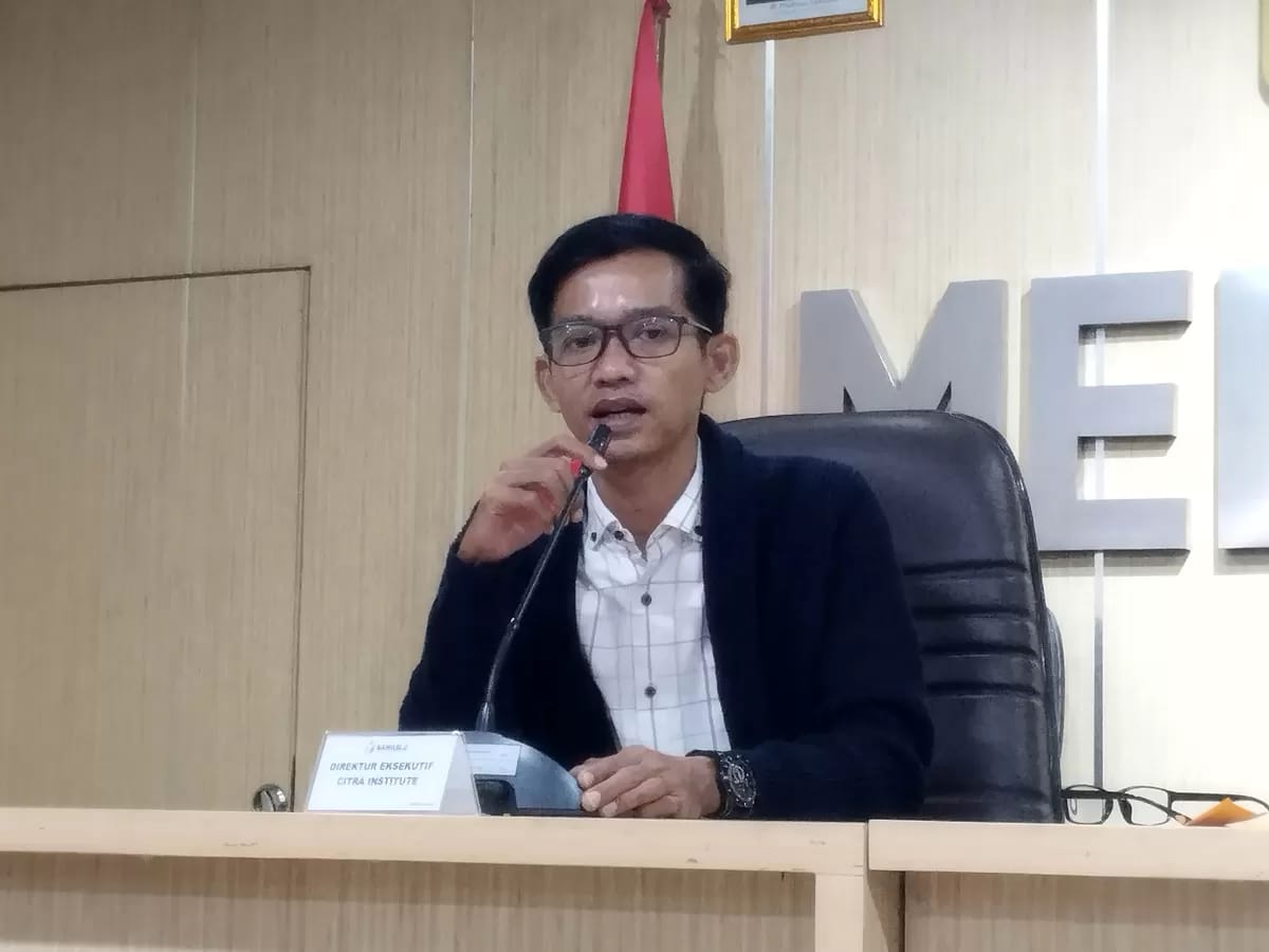 Pengamat Citra Institute Yusak Farchan